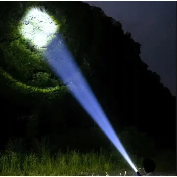 LATARKA TAKTYCZNA WOJSKOWA SURVIVAL LED ZOOM AKUMULATOROWA USB-C MOCNA