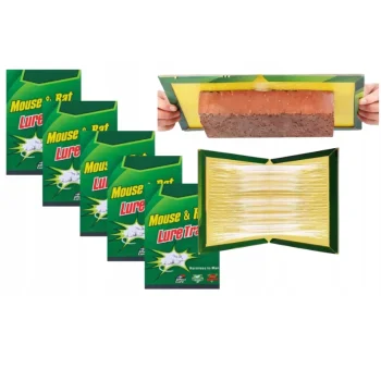 Lep na myszy PUŁAPKA KLEJOWA gryzonie szczury Myszołapka ŁAPKA mocna 5 szt