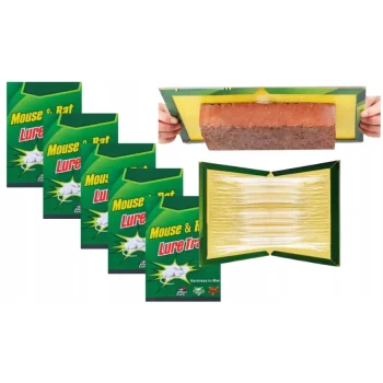 50x LEP na myszy SZCZURY silna pułapka MOCNY KLEJ Aromat MYSZOŁAPKA ŁAPKA