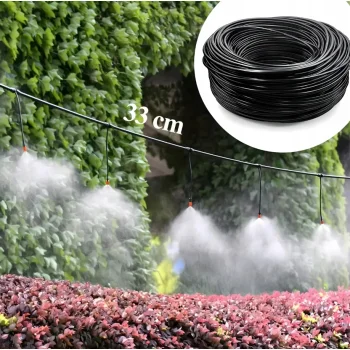 Linia Kroplująca Fi 16mm Zestaw 191 el. Nawadnianie Wąż Kroplujący 100m