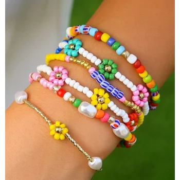 ZESTAW DO ROBIENIA BIŻUTERII BRANSOLETEK NASZYJNIKÓW KORALIKI ZAWIESZKI