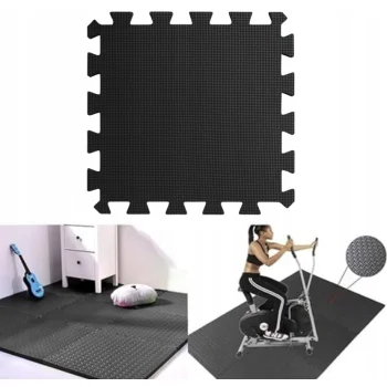 4x PUZZLE PIANKOWE 60x60cm MATA do ćwiczeń gimnastyki do garażu na siłownię