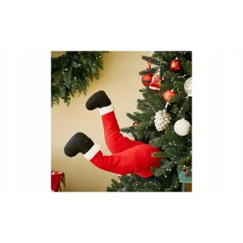 Ozdoba Choinkowa Świąteczna NOGI MIKOŁAJA 3D Śmieszna Boże Narodzenie