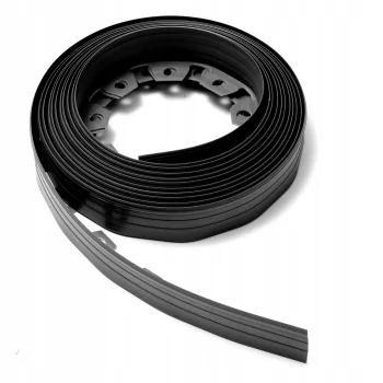 10m Obrzeże Trawnikowe 6cm 60mm + kotwy 20szt - Obrzeże Ogrodowe Czarne