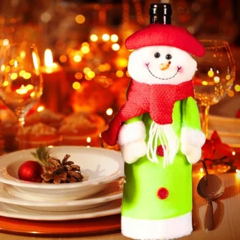 POKROWIEC NA BUTELKĘ WINO ŚWIĄTECZNY PREZENT NA ŚWIĘTA ETUI UBRANKO