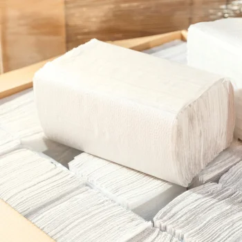 1x RĘCZNIK PAPIEROWY ZZ do podajników Biały SKŁADANY Celuloza 150 listków