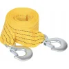 Lina Holownicza Pas Do Holowania Auta Żółta 3 Metry Na Haki Mocna Linka