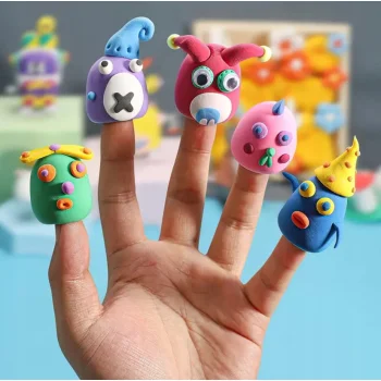 Piankolina 36szt Ciastolina Glina Pianka + Nożyki Magiczna Masa Plastyczna