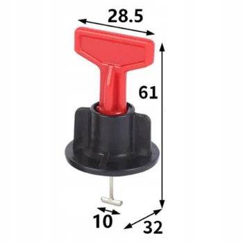 System Do Poziomowania Płytek Zaciski Klipsy Kliny Uchwyt Zestaw 100 Sztuk