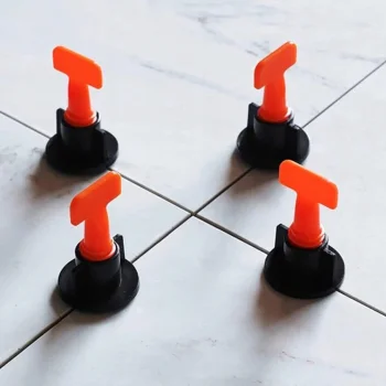 Zaciski klipsy do poziomowania płytek Zestaw 50 szt. Kliny Uchwyt