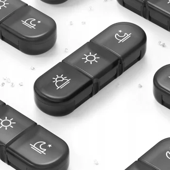 PUDEŁKO Organizer Na Leki Tabletki Tygodniowe 7 dni dla seniora KASETKA