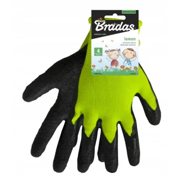Rękawice ogrodowe dziecięce OCHRONNE dla dzieci rozmiar 3 LATEKS