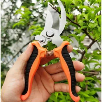 SEKATOR OGRODOWY DO GAŁĘZI PĘDÓW NOŻYCE OSTRZE MIJAJĄCE mocne ostre 19cm