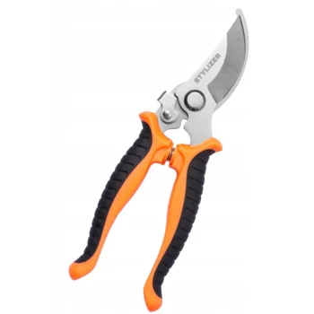 SEKATOR OGRODOWY DO GAŁĘZI PĘDÓW NOŻYCE OSTRZE MIJAJĄCE mocne ostre 19cm