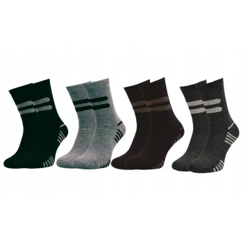 4x Skarpetki męskie NA ZIMĘ Ciepłe Robocze Skarpety TERMOAKTYWNE 43-46