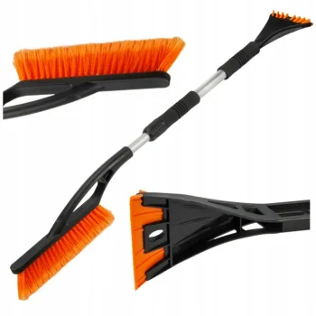 SKROBACZKA SZCZOTKA TELESKOPOWA DO ŚNIEGU SKROBAK DO SZYB LODU AUTA