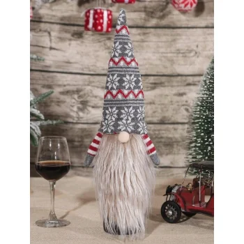 POKROWIEC NA BUTELKĘ WINO Świąteczny Na Święta SKRZAT KRASNAL Ozdoba