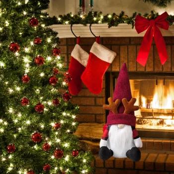 POKROWIEC NA BUTELKĘ WINO ŚWIĄTECZNY PREZENT NA ŚWIĘTA WOREK JUTOWY