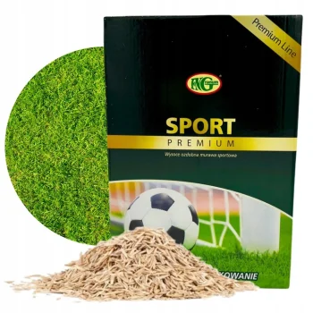 TRAWA NASIONA Sportowa Boiskowa Premium Stadionowa Odporna deptanie 1kg