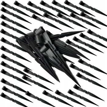 SZPILKI KOTWY do mocowania linii kroplującej rury uchwyty KOTWICE 100 sztuk