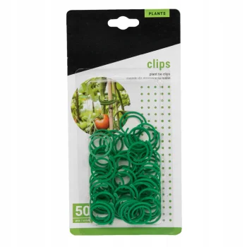 Zapinki do mocowania roślin 50szt średnica 3cm Klipsy mocujące do pomidorów