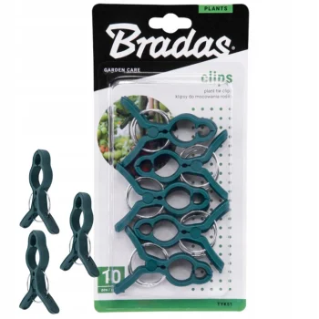Klipsy do mocowania spinania roślin pomidorów 8x5,5cm 10 szt Do tyczek