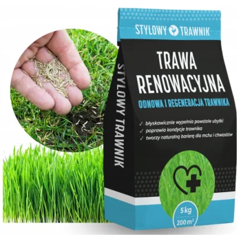 TRAWA NASIONA Renowacyjna Regeneracyjna Samozagęszczająca Trawnik 5kg