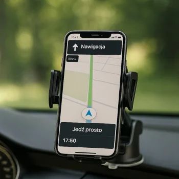 UCHWYT SAMOCHODOWY NA TELEFON SZYBĘ DESKĘ KOKPIT HOLDER DO SAMOCHODU