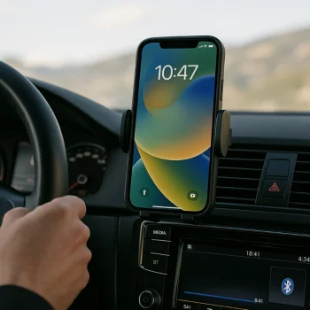 UCHWYT SAMOCHODOWY NA TELEFON NA NAWIEW KRATKĘ NAWIEWU HOLDER DO SAMOCHODU