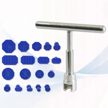 Zestaw do Usuwania Wgnieceń w Karoserii Auta Puller Młotek + 18 Grzybków