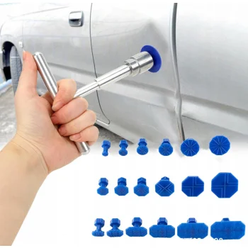 Zestaw do Usuwania Wgnieceń w Karoserii Auta Puller Młotek + 18 Grzybków