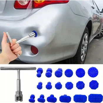 Zestaw do Usuwania Wgnieceń w Karoserii Auta Puller Młotek + 18 Grzybków