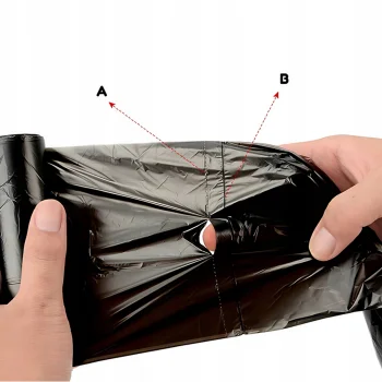 Worki Na Śmieci Super Mocne 15 szt 35 Litrów Czarne Do Segregacji