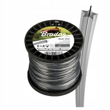 Żyłka Tnąca Do Kosy Podkaszarki 2,0mm x 100m Gwiazdka MOCNA ze wzmocnieniem