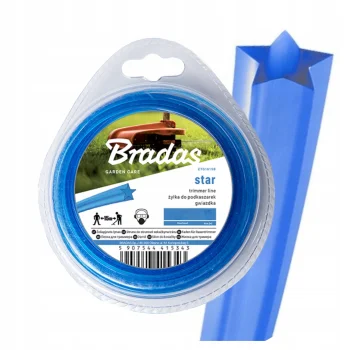 Żyłka Tnąca Do Kosy Podkaszarki 1,6mm x 15m Gwiazdka MOCNA WYTRZYMAŁA