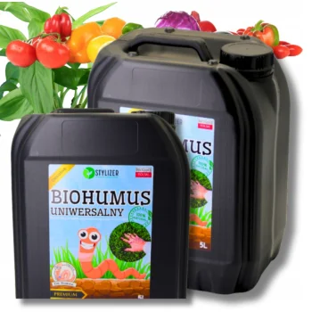 BIOHUMUS UNIWERSALNY organiczny NAWÓZ naturalny KWIATY WARZYWA 5L HUMUS