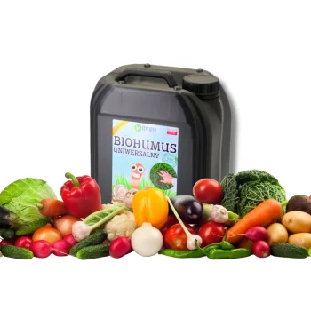 BIOHUMUS UNIWERSALNY organiczny NAWÓZ naturalny KWIATY WARZYWA 5L HUMUS