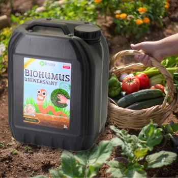 BIOHUMUS UNIWERSALNY organiczny NAWÓZ naturalny KWIATY WARZYWA 5L HUMUS