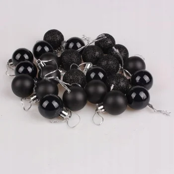 BOMBKI CHOINKOWE ZESTAW BOMBEK NA ŚWIĘTA 24 SZT 3 CM OZDOBY DEKORACJE