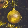 BOMBKI CHOINKOWE złote DUŻY ZESTAW NA ŚWIĘTA 100SZT DEKORACJE NIETŁUKĄCE