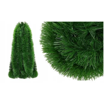 DŁUGA GIRLANDA SZTUCZNA CHOINKOWA ZIELONA ŁAŃCUCH FLORYSTYCZNY GAŁĄZKA 4 M