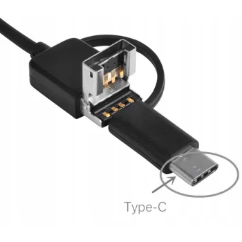 Kamera Endoskopowa Endoskop Inspekcyjna Giętka Led Usb 2m 5,5mm Wodoodporna