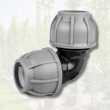 Kolano Skręcane Fi 20 do RURY RUR PE WĘŻA ZŁĄCZKA Super mocna PN10