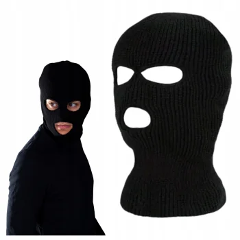 Kominiarka NARCIARSKA motocyklowa UNIWERSALNA GRUBA CIEPŁA PRZYLEGAJĄCA