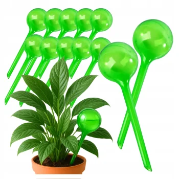 10x KULE NAWADNIAJĄCE NAWADNIACZE DOZOWNIKI DO DONICZEK KWIATÓW ROŚLIN 70ml