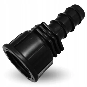 Łącznik z gwintem do Linii Kroplującej Węża 16mm GW 3/4 Wtyk na wąż