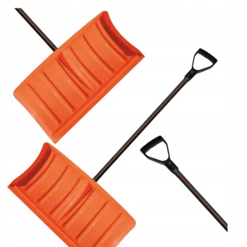 Łopata śniegowa Pług Wytrzymała Szufla Solidna Metalowy Trzonek Odśnieżanie