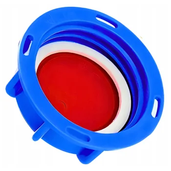 Nakrętka z zaślepką do IBC GW S60x6 Złącze Korek do zbiornika Beczki