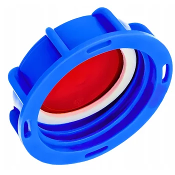 Nakrętka z zaślepką do IBC GW S60x6 Złącze Korek do zbiornika Beczki