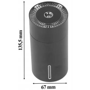 Nawilżacz Powietrza Samochodowy Mini Dyfuzor Zapachowy USB Bezprzewodowy